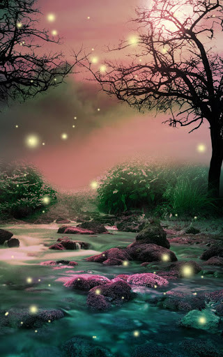 Fireflies Live Wallpaper for Android - Free Download