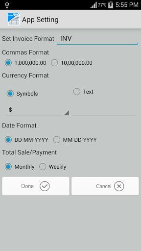 Simple Invoice Manager For Android Free Download