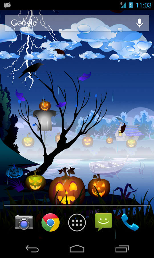 Halloween desktop backgrounds for Android - Free Download