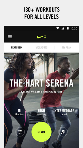 nike training android