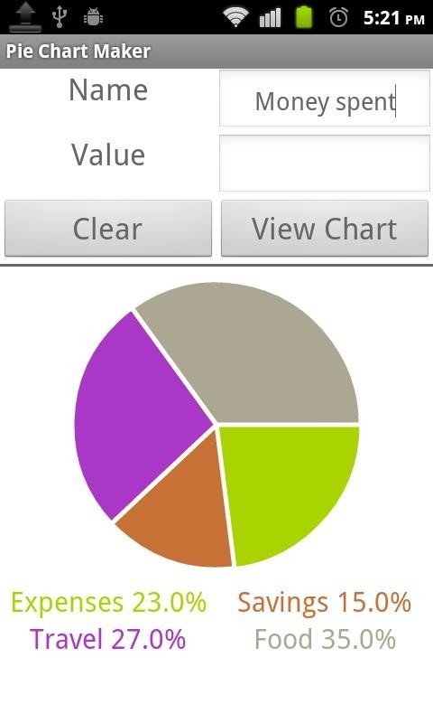 Pie Chart Maker for Android - Free Download