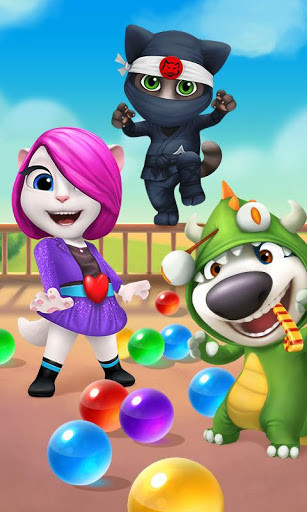 Talking Tom Bubble Shooter For Android Free Download